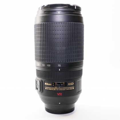 Used Nikon AF-S 70-300mm f4.5-5.6 G If-ED VR lens
