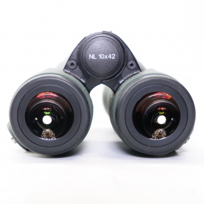 Used Swarovski Optik 10x42 NL Pure Binoculars, Green