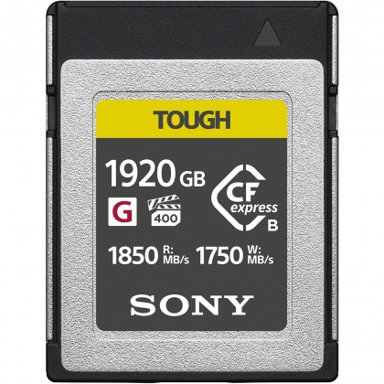 Sony 1920GB Cfexpress Type B R1850/W1750MB/s