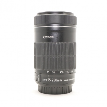 Used Canon EF-S 55-250mm f4.5-5.6 IS STM lens Used Canon EF-S 55-250mm f4.5-5.6 IS STM lens