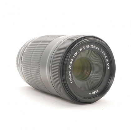 Used Canon EF-S 55-250mm f4.5-5.6 IS STM lens Used Canon EF-S 55-250mm f4.5-5.6 IS STM lens