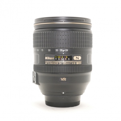 Used Nikon AF-S 24-120mm f4 G ED VR lens Used Nikon AF-S 24-120mm f4 G ED VR lens