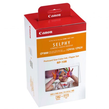 Canon RP-108 Print Cartridge, 108 sheets Canon RP-108 Print Cartridge, 108 sheets