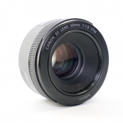 Used Canon EF 50mm f1.8 STM lens Used Canon EF 50mm f1.8 STM lens