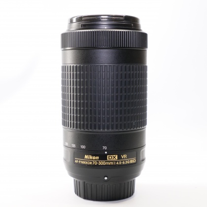 Used Nikon AF-P DX 70-300mm f4.5-6.3 G ED VR lens Used Nikon AF-P DX 70-300mm f4.5-6.3 G ED VR lens