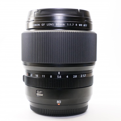 Used Fujifilm GF 80mm f1.7 R WR lens Used Fujifilm GF 80mm f1.7 R WR lens