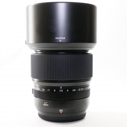 Used Fujifilm GF 80mm f1.7 R WR lens Used Fujifilm GF 80mm f1.7 R WR lens