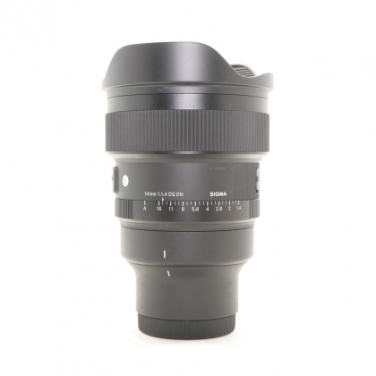 Used Sigma 14mm f1.4 DG DN Art lens for Sony FE Used Sigma 14mm f1.4 DG DN Art lens for Sony FE