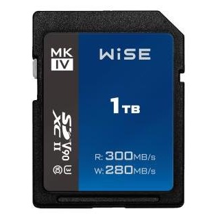 Wise 1TB SDXC UHS-II V90 MK-IV Wise 1TB SDXC UHS-II V90 MK-IV
