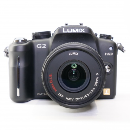 Used Panasonic Lumix DMC-G2 Mirrorless camera with 14-42mm lens