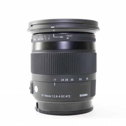 Used Sigma 17-70mm f2.8-4 DC lens for Sony A mount