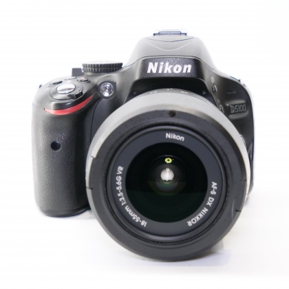 Used Nikon D5100 DSLR with 18-55mm VR lens