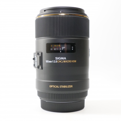 Used Sigma 105mm f2.8 DG Macro OS lens for Canon EOS Used Sigma 105mm f2.8 DG Macro OS lens for Canon EOS