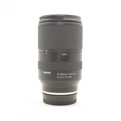Used Tamron 18-300mm f3.5-6.3 Di III-A VC VXD lens for Sony E