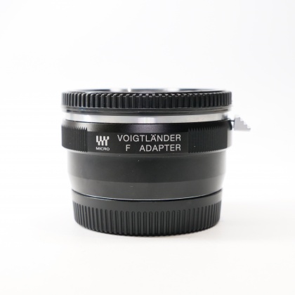 Used Voigtlander Nikon F to MFT Lens mount adapter Used Voigtlander Nikon F to MFT Lens mount adapter
