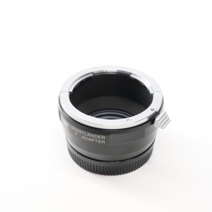 Used Voigtlander Nikon F to MFT Lens mount adapter Used Voigtlander Nikon F to MFT Lens mount adapter