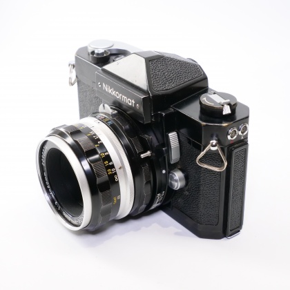 Used Nikon Nikkormat FTN 35mm SLR with Nikkor-H 50mm lens Used Nikon Nikkormat FTN 35mm SLR with Nikkor-H 50mm lens