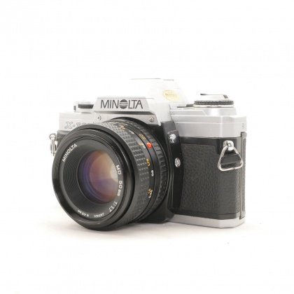 Used Minolta X-300 35mm SLR with 50mm f1.8 lens