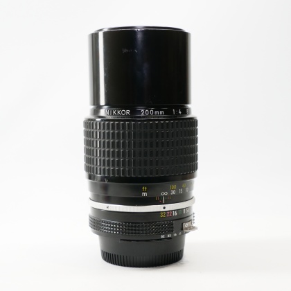 Used Nikon Nikkor 200mm f4 AI lens Used Nikon Nikkor 200mm f4 AI lens