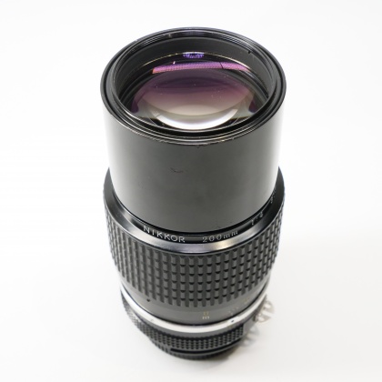 Used Nikon Nikkor 200mm f4 AI lens Used Nikon Nikkor 200mm f4 AI lens