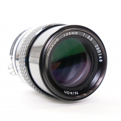 Used Nikon Nikkor 135mm f3.5 AI lens Used Nikon Nikkor 135mm f3.5 AI lens