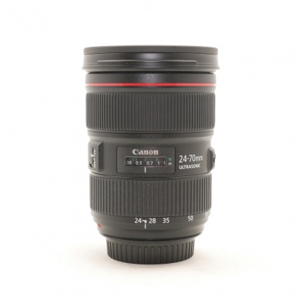 Used Canon EF 24-70mm f2.8 L II USM lens Used Canon EF 24-70mm f2.8 L II USM lens