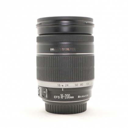Used Canon EF-S 18-200mm f3.5-5.6 IS lens Used Canon EF-S 18-200mm f3.5-5.6 IS lens