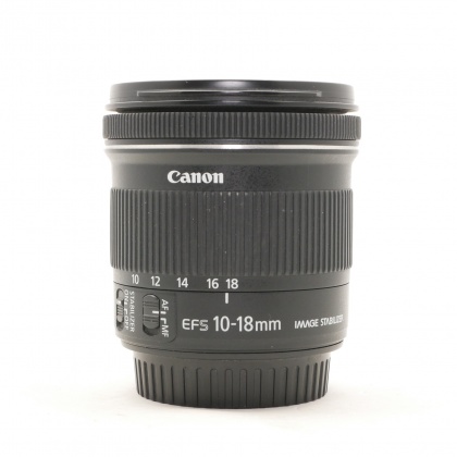 Used Canon EF-S 10-18mm F4.5-5.6 IS STM lens Used Canon EF-S 10-18mm F4.5-5.6 IS STM lens