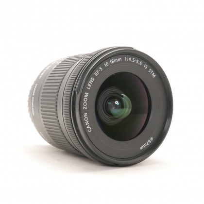 Used Canon EF-S 10-18mm F4.5-5.6 IS STM lens Used Canon EF-S 10-18mm F4.5-5.6 IS STM lens