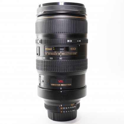 Used Nikon AF 80-400mm f4.5-5.6 D ED VR lens Used Nikon AF 80-400mm f4.5-5.6 D ED VR lens