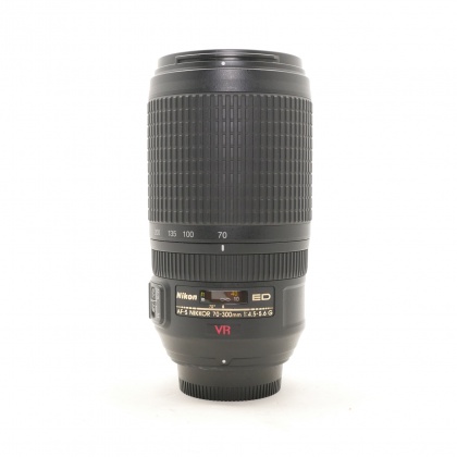 Used Nikon AF-S 70-300mm f4.5-5.6 G If-ED VR lens Used Nikon AF-S 70-300mm f4.5-5.6 G If-ED VR lens