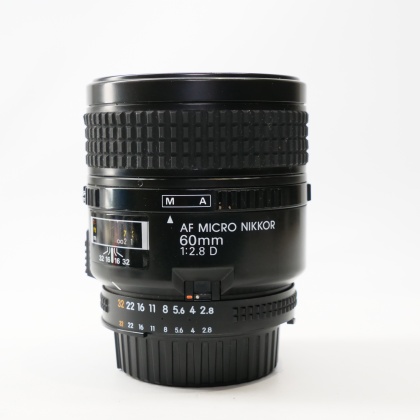 Used Nikon AF 60mm f2.8 D Micro lens Used Nikon AF 60mm f2.8 D Micro lens