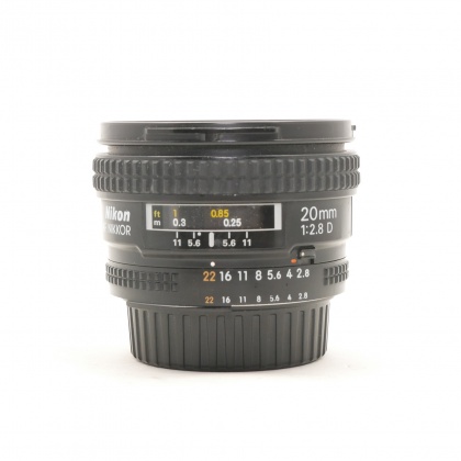 Used Nikon AF-D 20mm F2.8 lens Used Nikon AF-D 20mm F2.8 lens