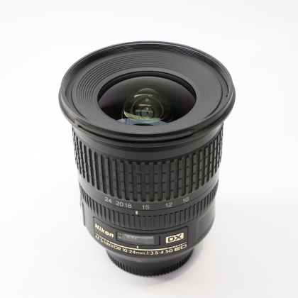 Used Nikon AF-S DX 10-24mm f3.54.5 G IF-ED lens Used Nikon AF-S DX 10-24mm f3.54.5 G IF-ED lens
