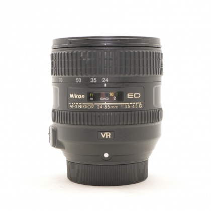 Used Nikon AF-S 24-85mm f3.5-4.5 G ED VR lens Used Nikon AF-S 24-85mm f3.5-4.5 G ED VR lens