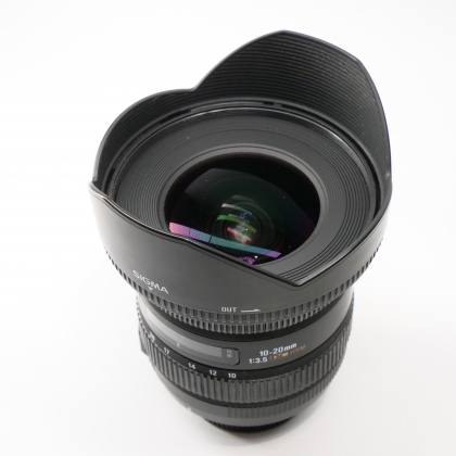 Used Sigma EX 10-20mm f3.5 HC HSM lens for Nikon Used Sigma EX 10-20mm f3.5 HC HSM lens for Nikon