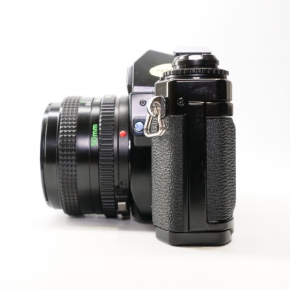 Used Canon AV-1 35mm SLR with 50mm lens Used Canon AV-1 35mm SLR with 50mm lens