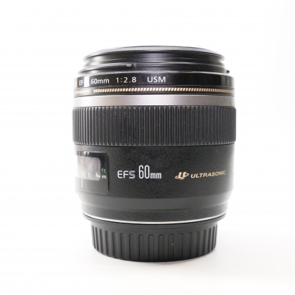 Used Canon EF-S 60mm f2.8 Macro lens Used Canon EF-S 60mm f2.8 Macro lens