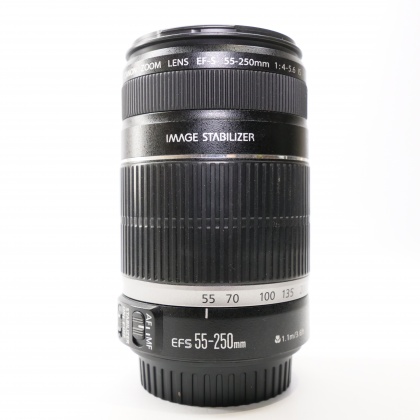 Used Canon EF-S 55-250mm f4-5.6 IS lens Used Canon EF-S 55-250mm f4-5.6 IS lens