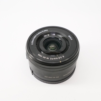 Used Sony E 16-50mm f3.5-5.6 OSS Power Zoom lens Used Sony E 16-50mm f3.5-5.6 OSS Power Zoom lens