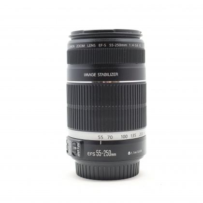 Used Canon EF-S 55-250mm f4-5.6 IS lens