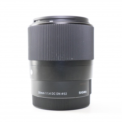 Used Sigma 30mm f1.4 DC DN Contemporary lens for Sony E Used Sigma 30mm f1.4 DC DN Contemporary lens for Sony E