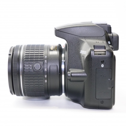 Used Nikon D3500 DSLR with 18-55mm lens