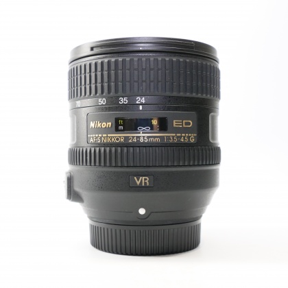 Used Nikon AF-S VR 24-85mm f3.5-4.5 G ED lens Used Nikon AF-S VR 24-85mm f3.5-4.5 G ED lens