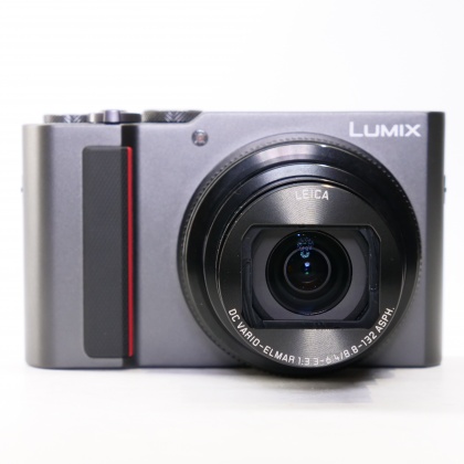 Used Panasonic Lumix TZ200D digital compact camera, Silver Used Panasonic Lumix TZ200D digital compact camera, Silver