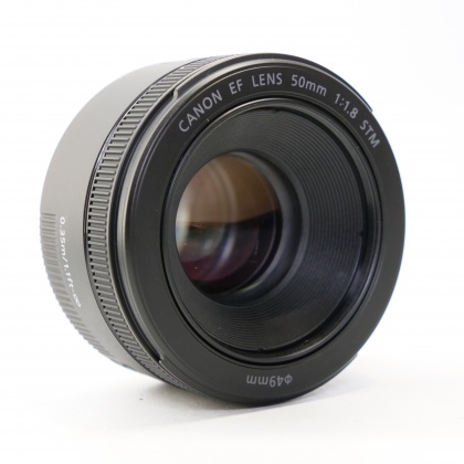 Used Canon EF 50mm f1.8 STM lens Used Canon EF 50mm f1.8 STM lens