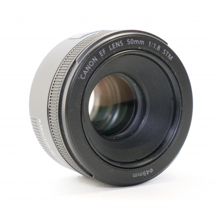 Used Canon EF 50mm f1.8 STM lens Used Canon EF 50mm f1.8 STM lens