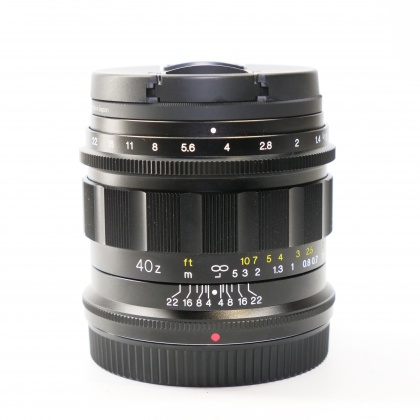 Used Voigtlander Nokton 40mm f1.2 Aspherical lens for Nikon Z Used Voigtlander Nokton 40mm f1.2 Aspherical lens for Nikon Z