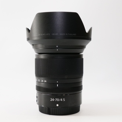 Used Nikon NIKKOR Z 24-70mm f4 S lens Used Nikon NIKKOR Z 24-70mm f4 S lens