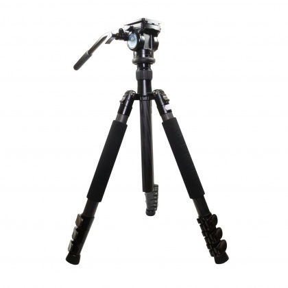 Used Sirui ET-2204 Carbon Fibre Tripod with Video head VA-5